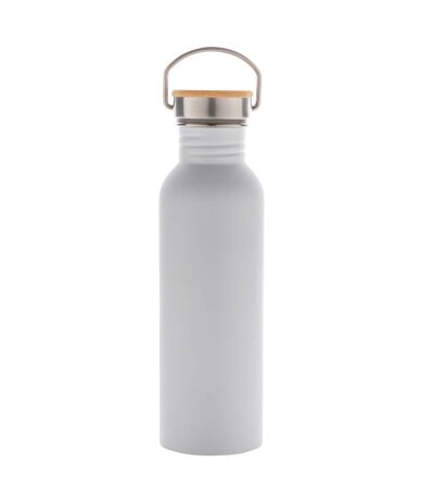 Modern stainless steel 710ml bottle one size white XD Collection
