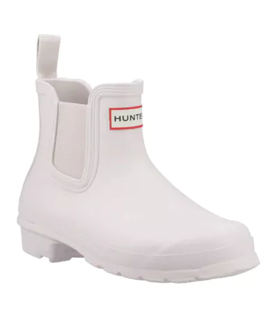 Bottines Chelsea Original Femme Blanc Hunter