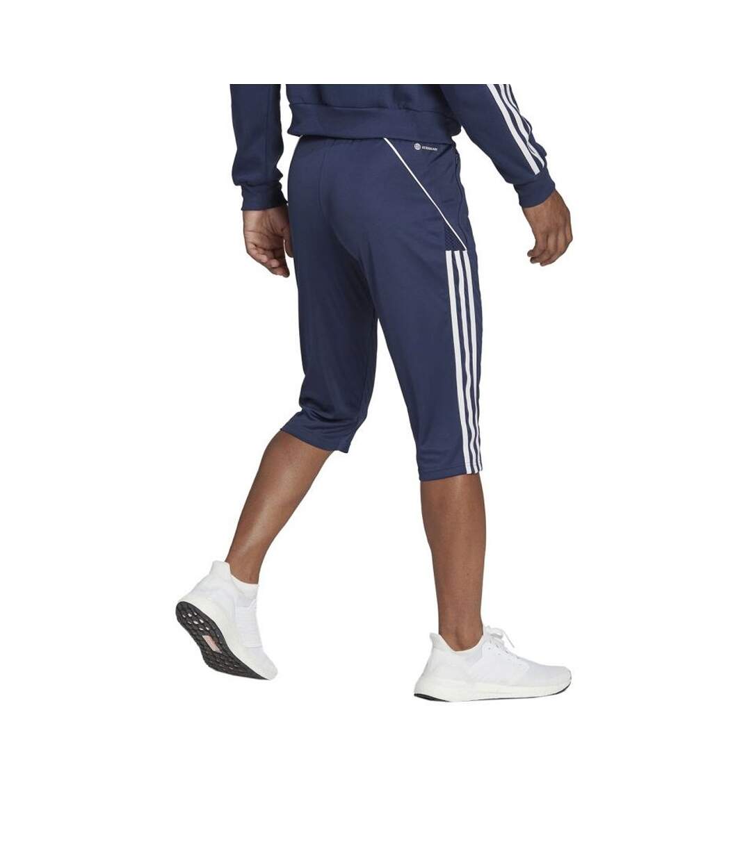 Pantacourt tiro league homme bleu marine Adidas-2