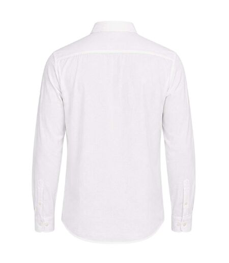 Mens Regular Long-sleeved Shirt Bright White Only