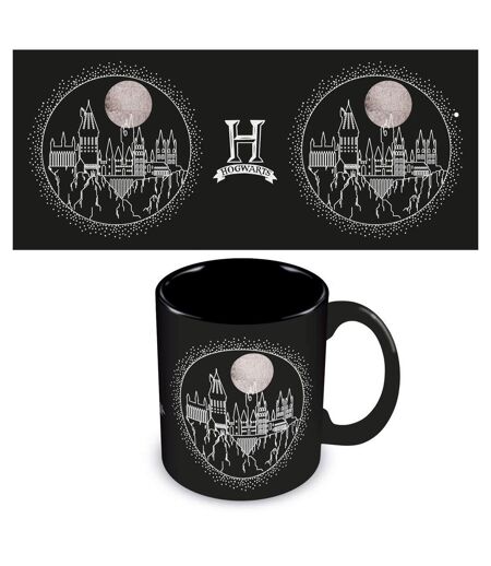 Harry Potter Hogwarts Castle Mug (Black) (One Size) - UTPM5804