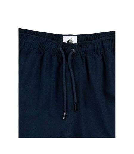 Short De Jogging Motif/style Rayé Homme Bleu Marine Pretty Green