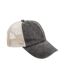 Casquette Motif/style Rétro Adulte Vieux Noir Result Headwear-2
