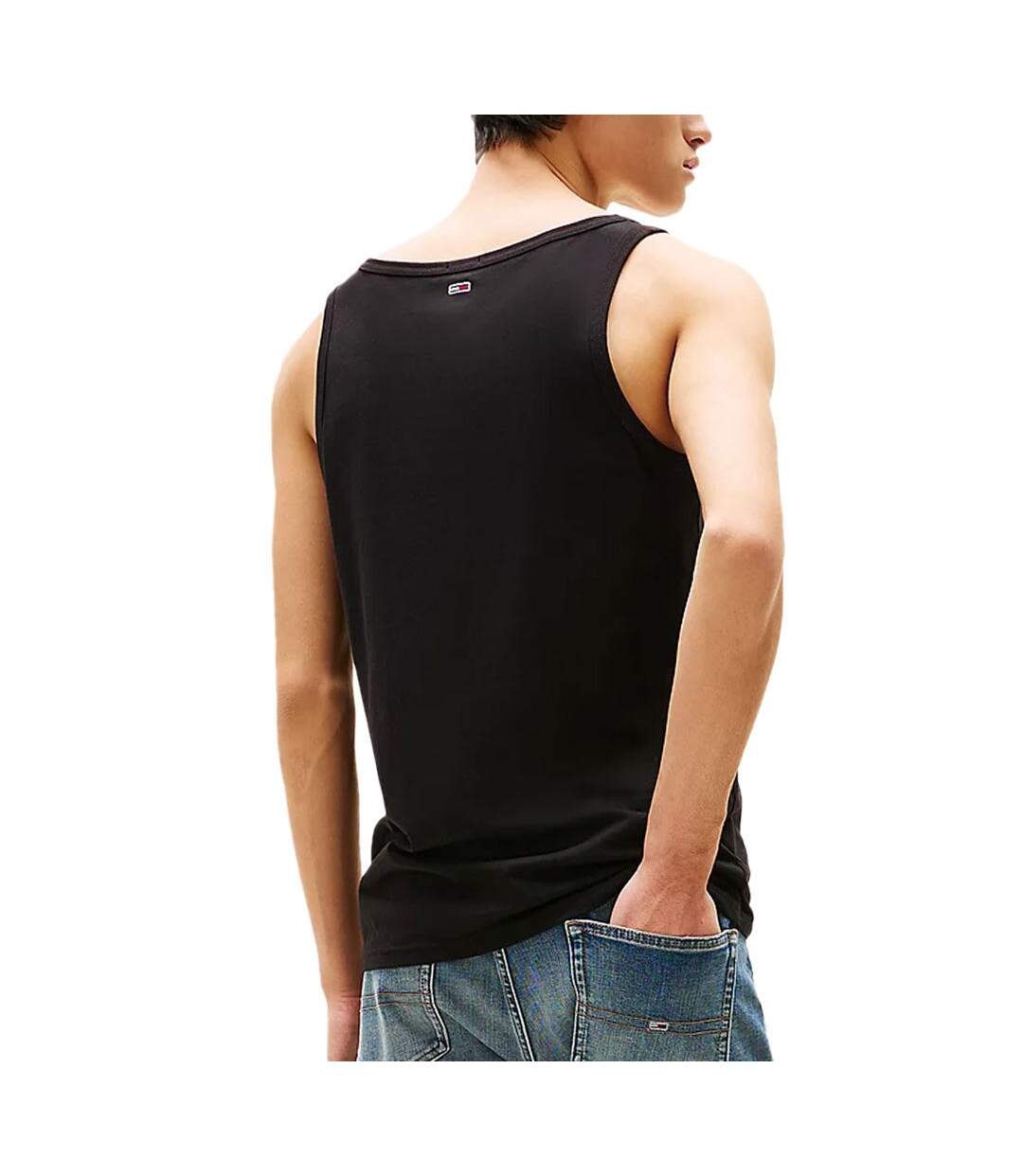 Débardeur noir homme tommy hilfiger entry-2