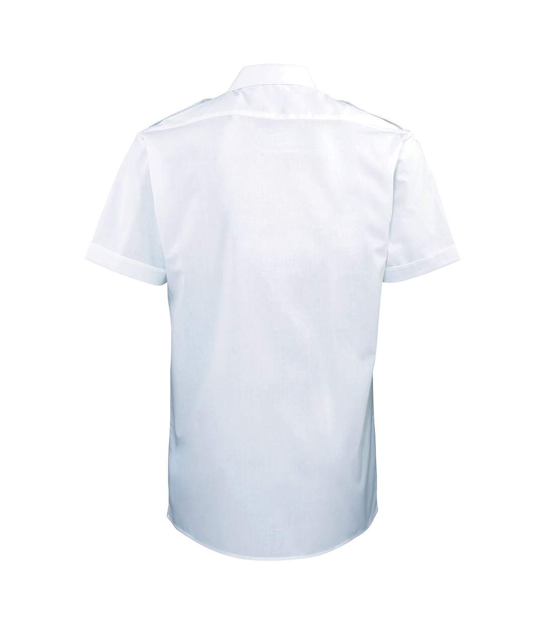 Chemise de pilote à manches courtes homme bleu clair Premier