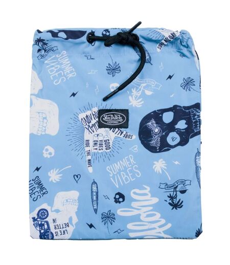 Short de bain homme allover Tête de mort Summer vibes Burt26 Vondutch