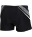 Short De Bain Motif/style Imprimé Lettrage Homme Noir Arena-3