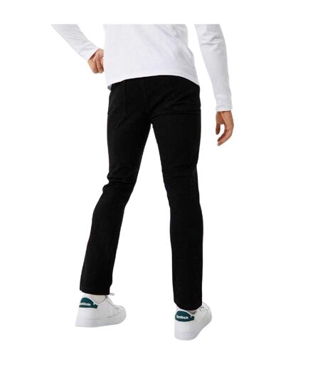 Mens Denim Plain Slim Jeans Black Jack Wills