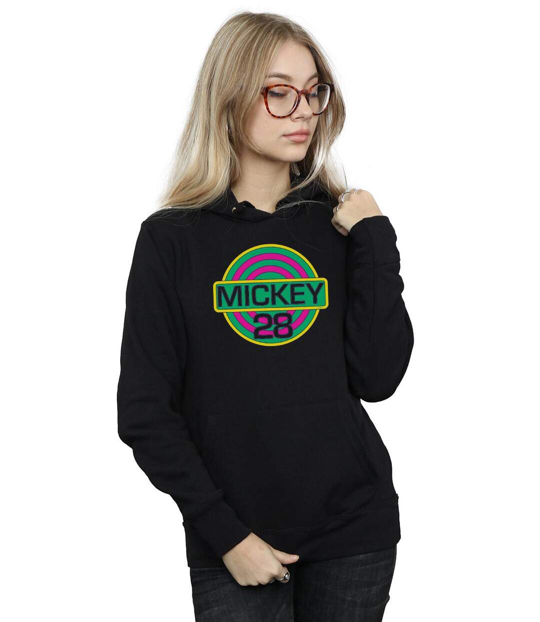 Disney - Sweat à capuche MICKEY MOUSE MICKEY - Femme (Noir) - UTBI10860-2