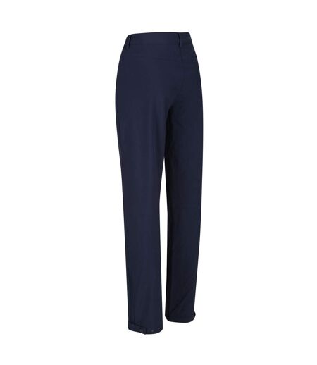 Great Outdoors Womens/ladies Geo Softshell Ii Regular Leg Trousers Navy Regatta