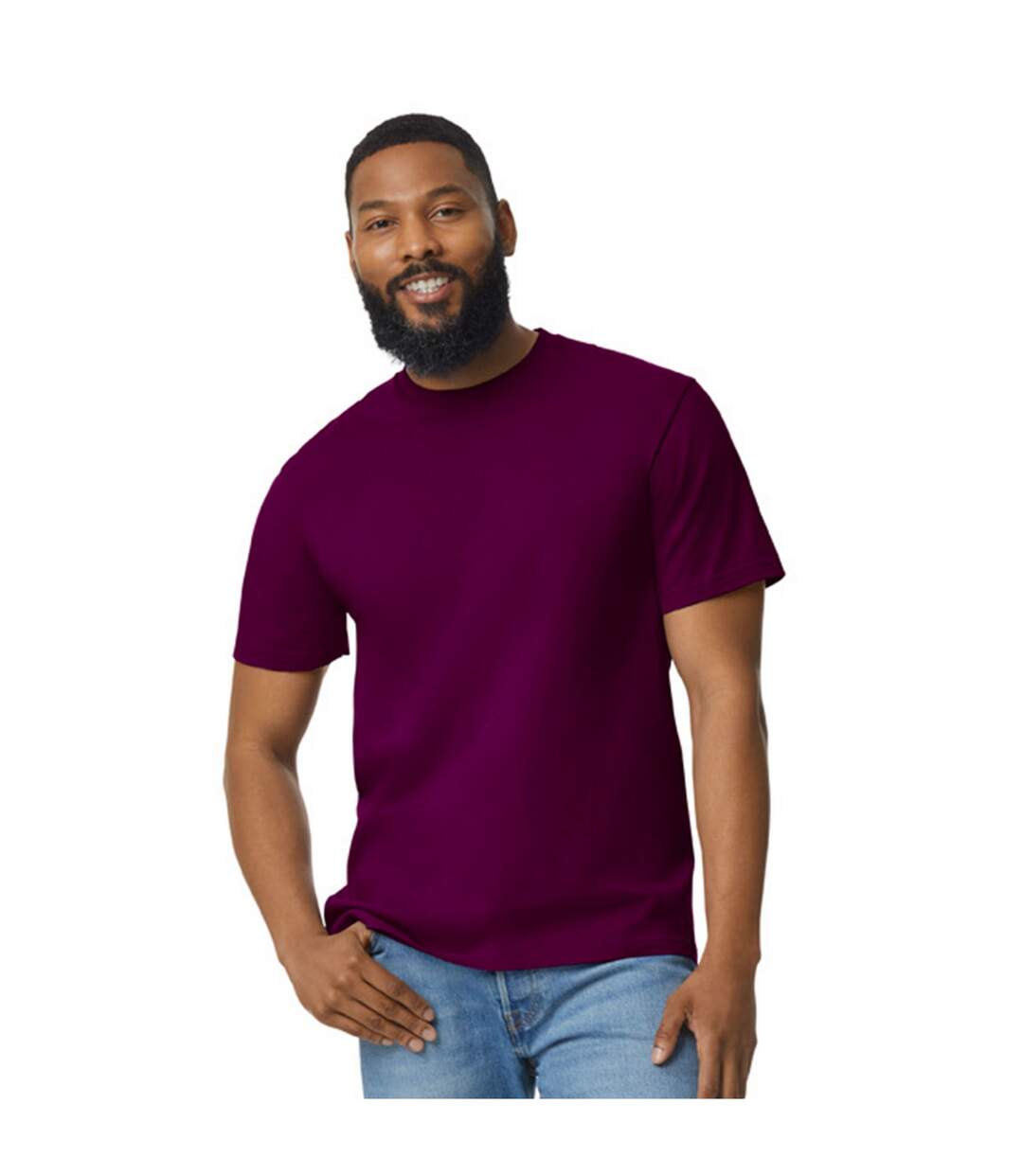 T-shirt Softstyle Adulte Pourpre Gildan-1