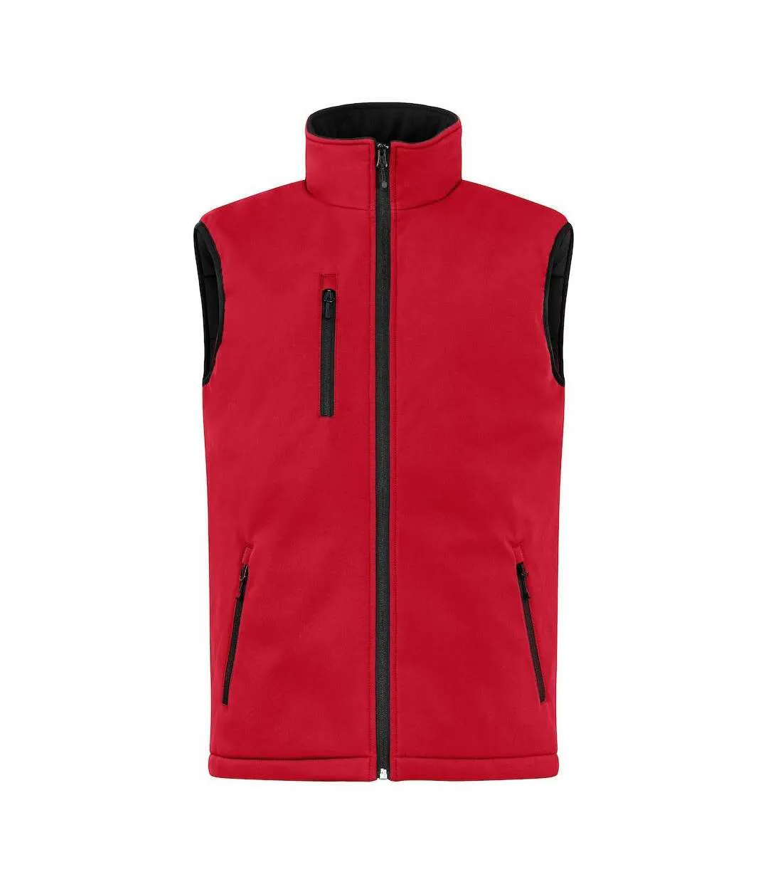 Doudoune Sans Manches Homme Rouge Clique-1