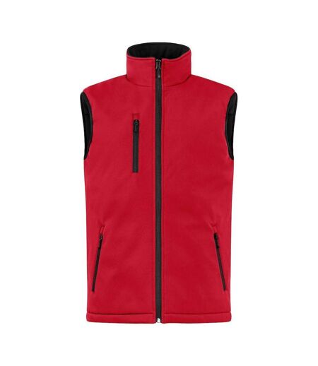Doudoune Sans Manches Homme Rouge Clique
