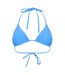 Womens/ladies Triangle Bikini Top Marina Blue Jack Wills-2