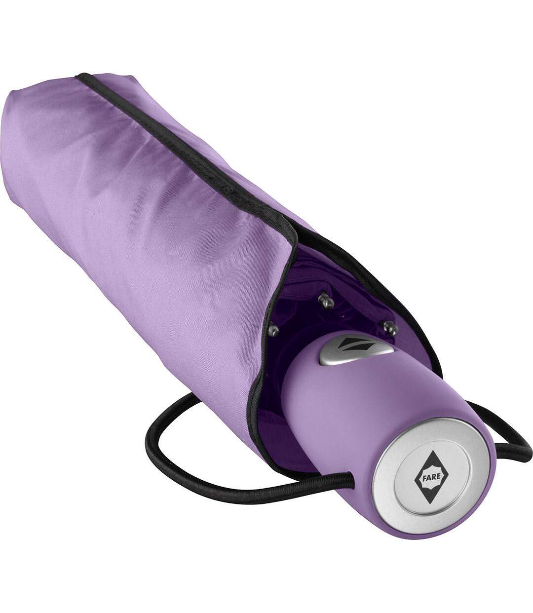 Parapluie Pliant Motif/style Poche 28,5 Cm X 97 Cm Lilas Fare-4