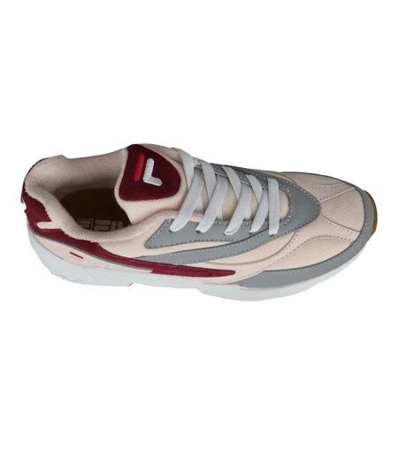 Baskets Femme Rose Gris Foncé Fila