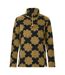 Womens/ladies Orla Kiely Sun Daisy Half Zip Fleece Olive Regatta-2