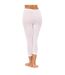 Bamboo Q-EN Low-Rise Leggings with trim on the contours 804 woman