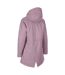 Doudoune Imperméable Rembourrée À Capuche Et Doublure À Pois Femme Rose Clair Trespass-2
