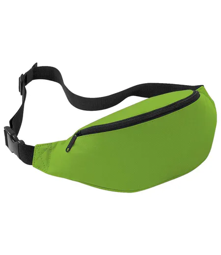Adjustable Belt Bag 2.5 Litres Lime Bagbase