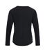 Womens/ladies Serenity Long-sleeved T-shirt Black Dare 2B-2