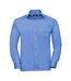 Chemise Classic Homme Bleu Russell Collection-1