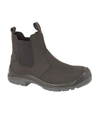 Grafters Steel Toe Safety Dealer Boots (Black) - UTDF1719