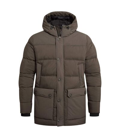 Mens insulated hooded jacket woodland green Craghoppers