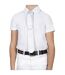 Mens Penston Show Shirt White Navy Coldstream-1