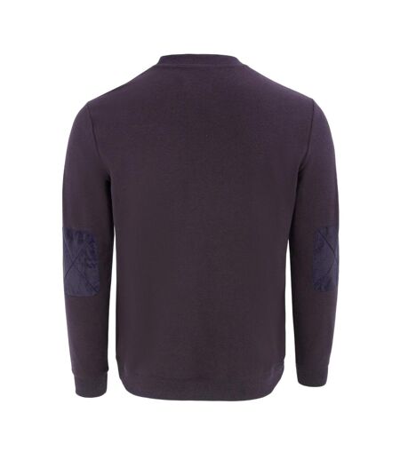 Sweat Motif/style Logo Homme Violet Foncé Howick