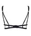 Womens/ladies Cut Out Lace Bra Black Bluebella-2