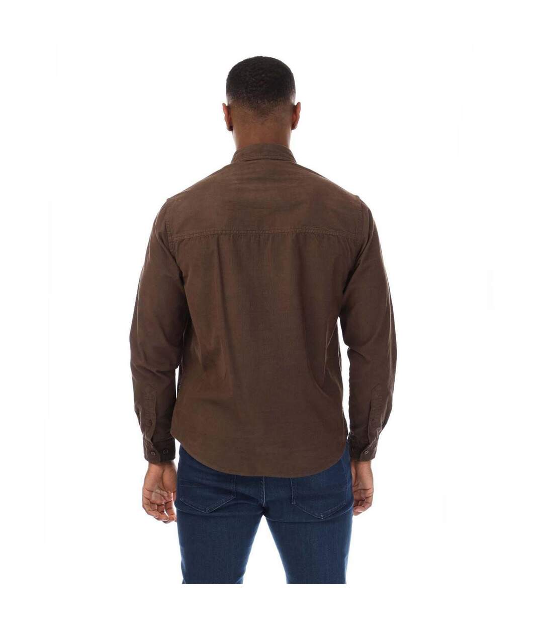 Mens Owen Shirt Brown Boss-3