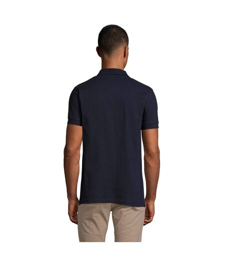 Polo Portland Homme Bleu Marine Français Gris SOLS