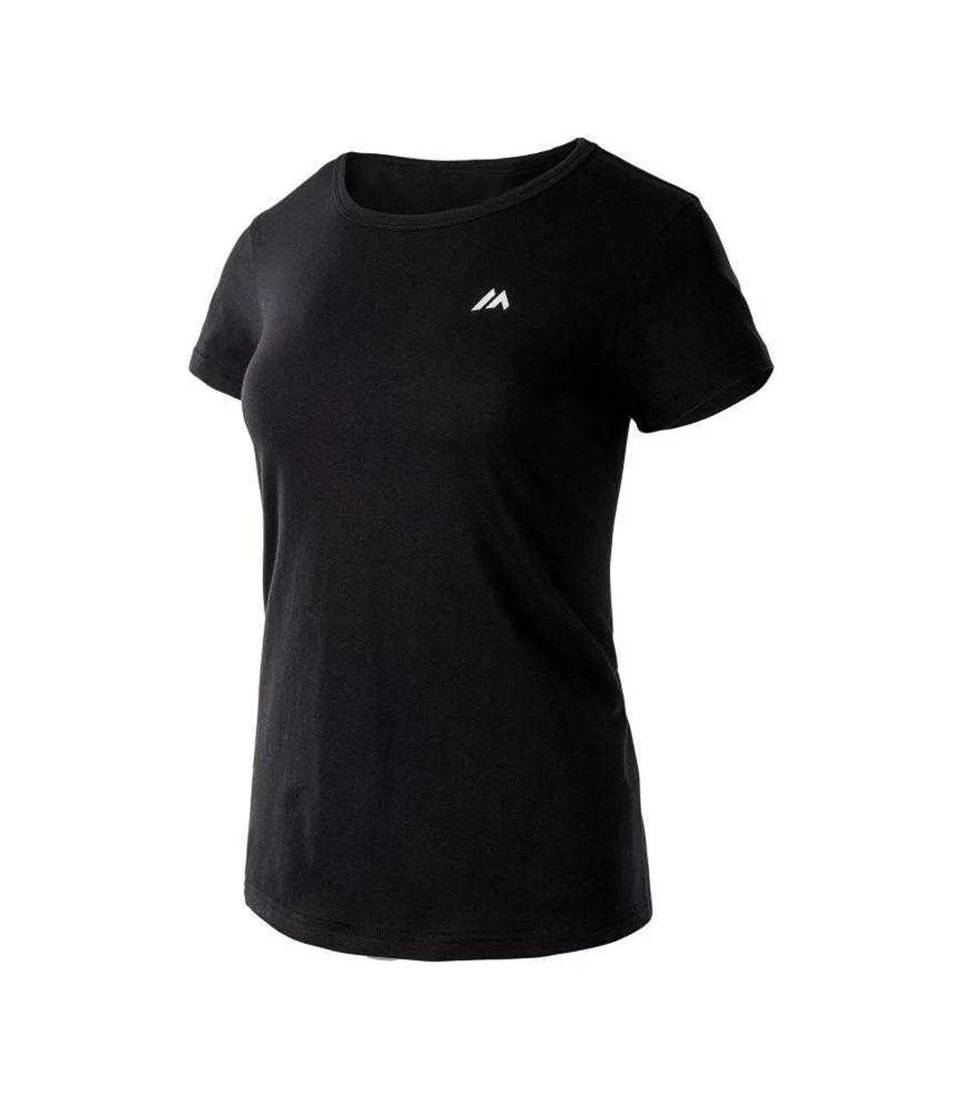 T-shirt Manches Courtes Mando Femme Noir Martes-3