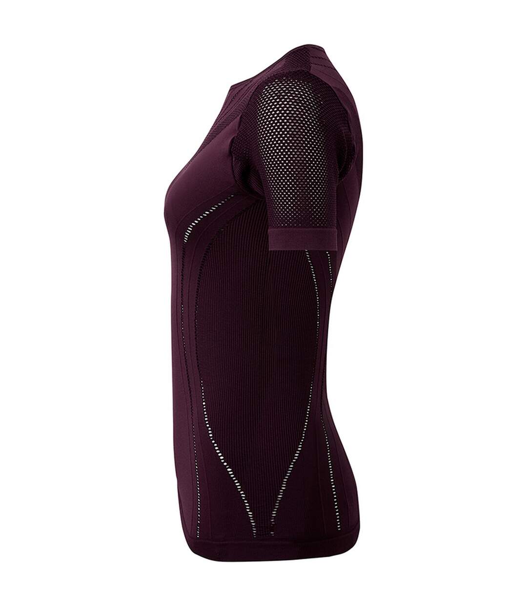 Haut de sport femme violet foncé TriDri