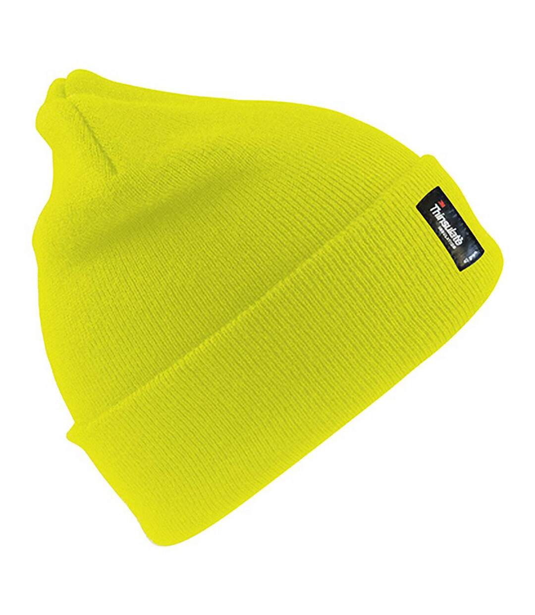 Bonnet Tricoté Thinsulate 3m 40g Adulte Unisexe Jaune Fluo Result-2