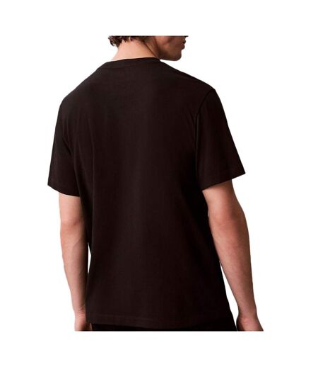 T-Shirt noir homme calvin klein jeans matchb