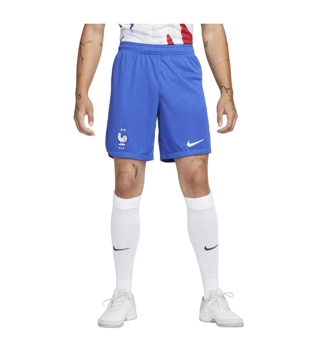 Mens 2022-2023 France Football Shorts Blue Nike-3