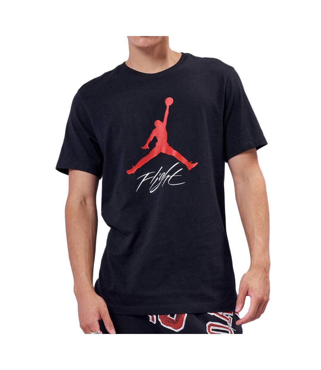 T-shirt Noir Homme Nike Jumpman Flight - M-1