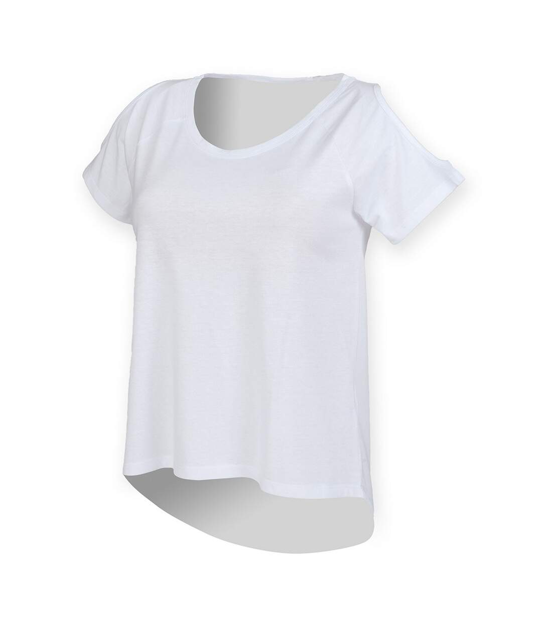 T-shirt femme blanc Skinni Fit-1