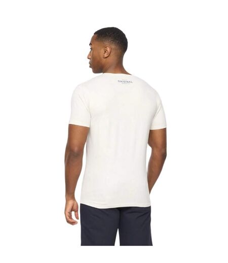 T-shirt Solari Homme Blanc Cassé Crosshatch