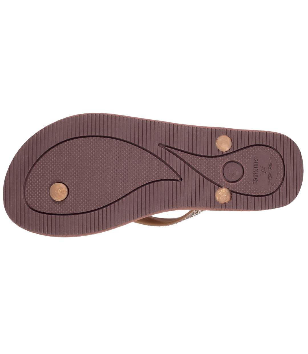 Isotoner Tongs femme souples, légères, résistantes à l'affaissement et durable.-4