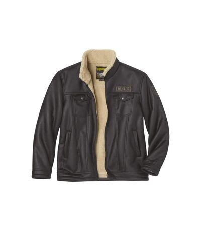 Veste homme marron / blanc cassé Atlas For Men
