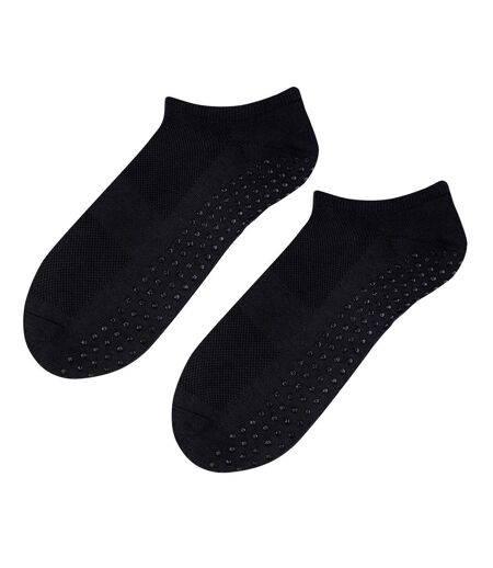 Steven - Mens Low Cut Soft Cotton Non Slip Socks