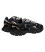 Womens/ladies L003 Neo Trainers Black Lacoste-2