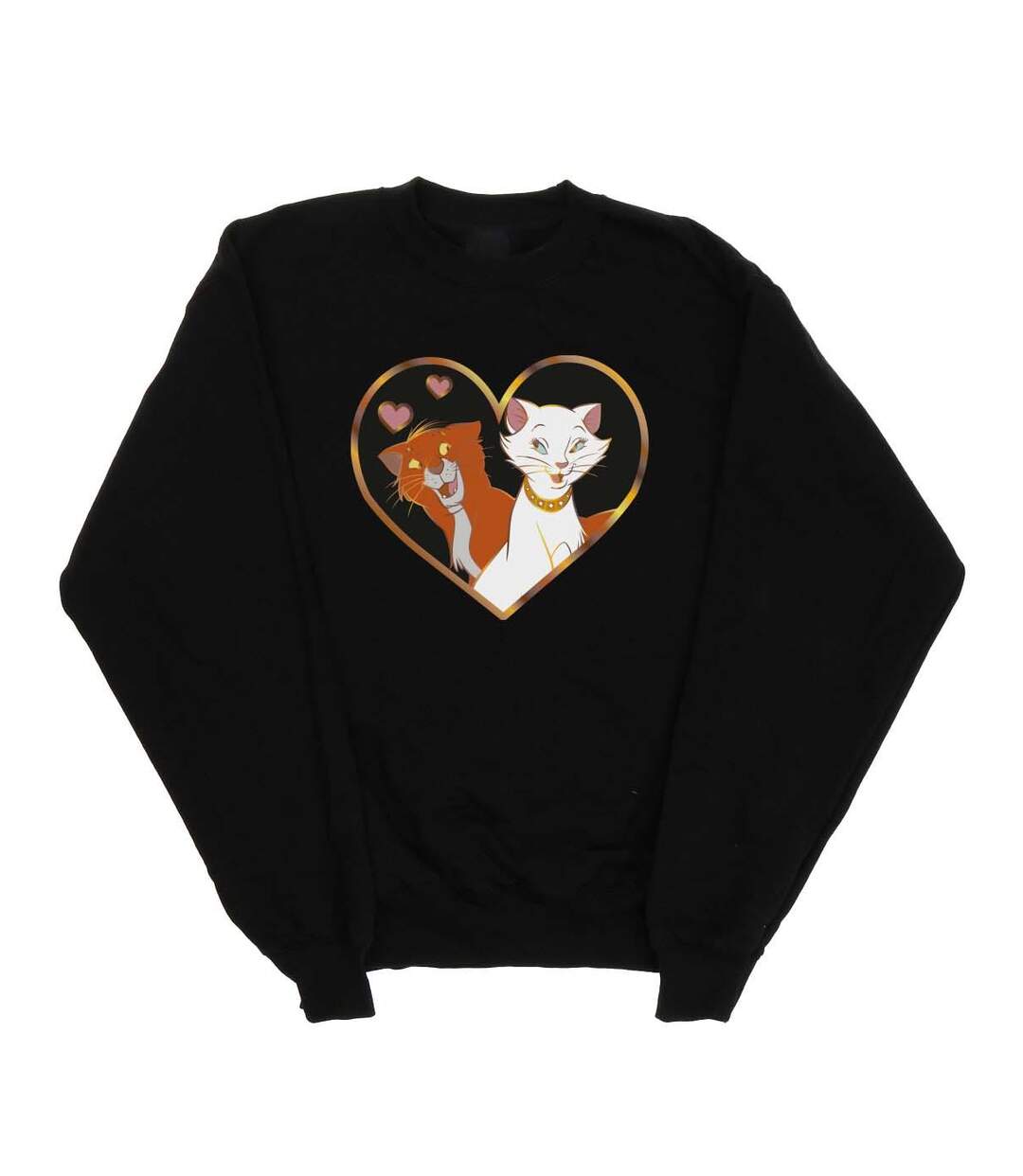 Disney - Sweat THE ARISTOCATS HEART - Femme (Noir) - UTBI13257-3