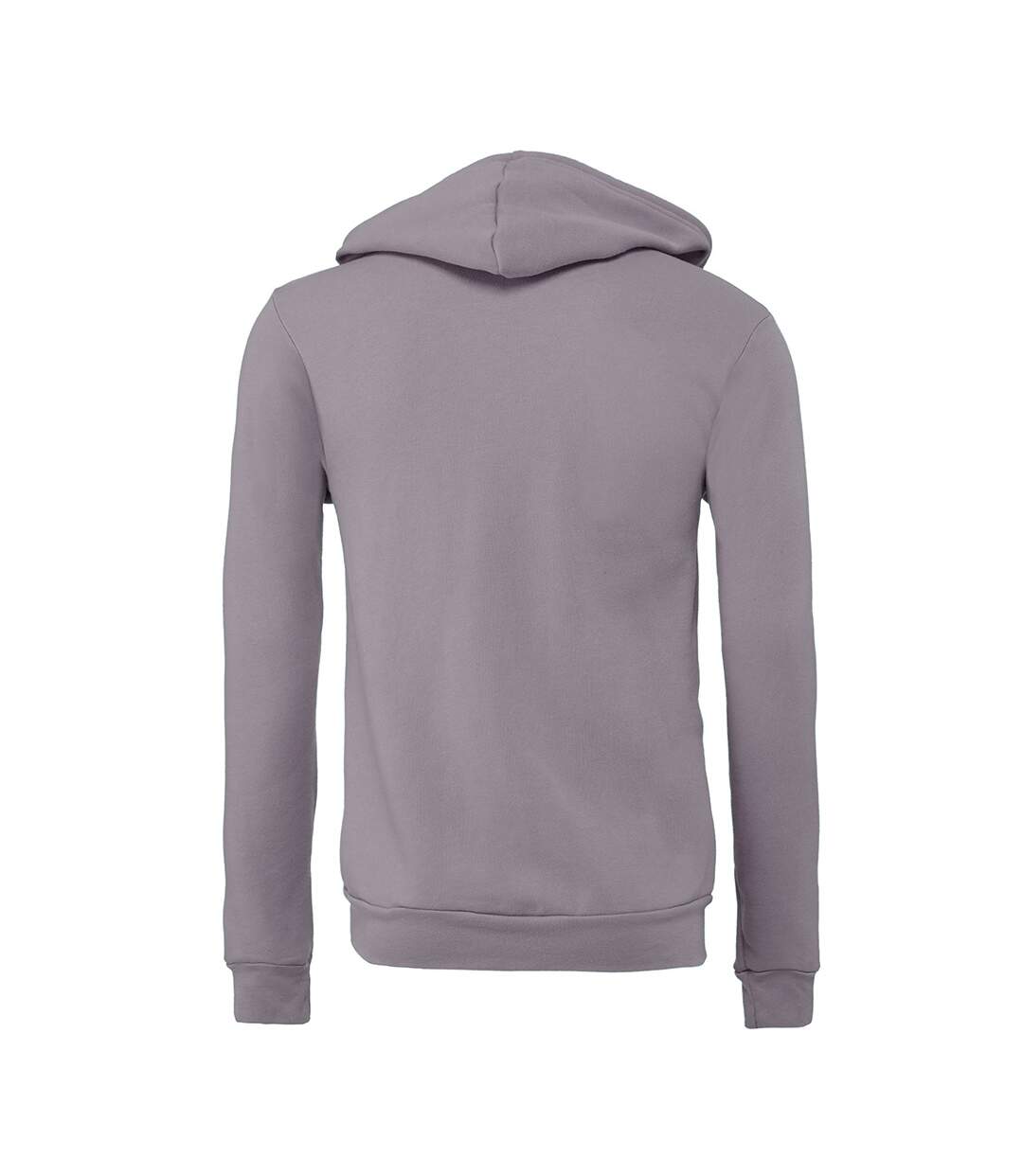 Sweat capuche unisexe gris Bella + Canvas-2