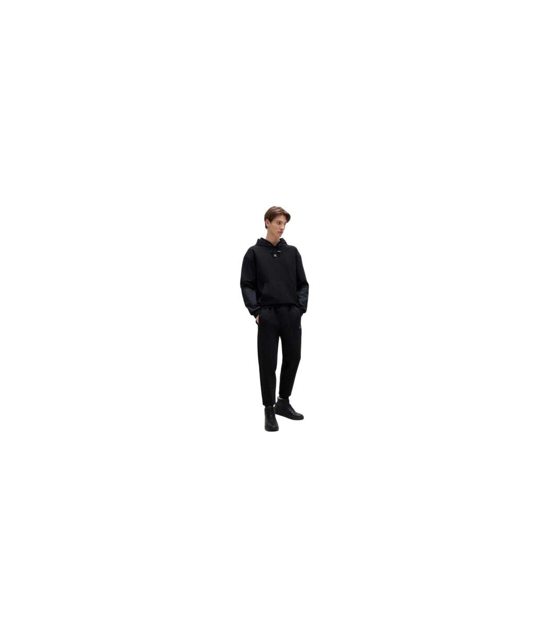 Pantalon De Jogging Motif/style Logo Dimacs Homme Noir Hugo Boss-1