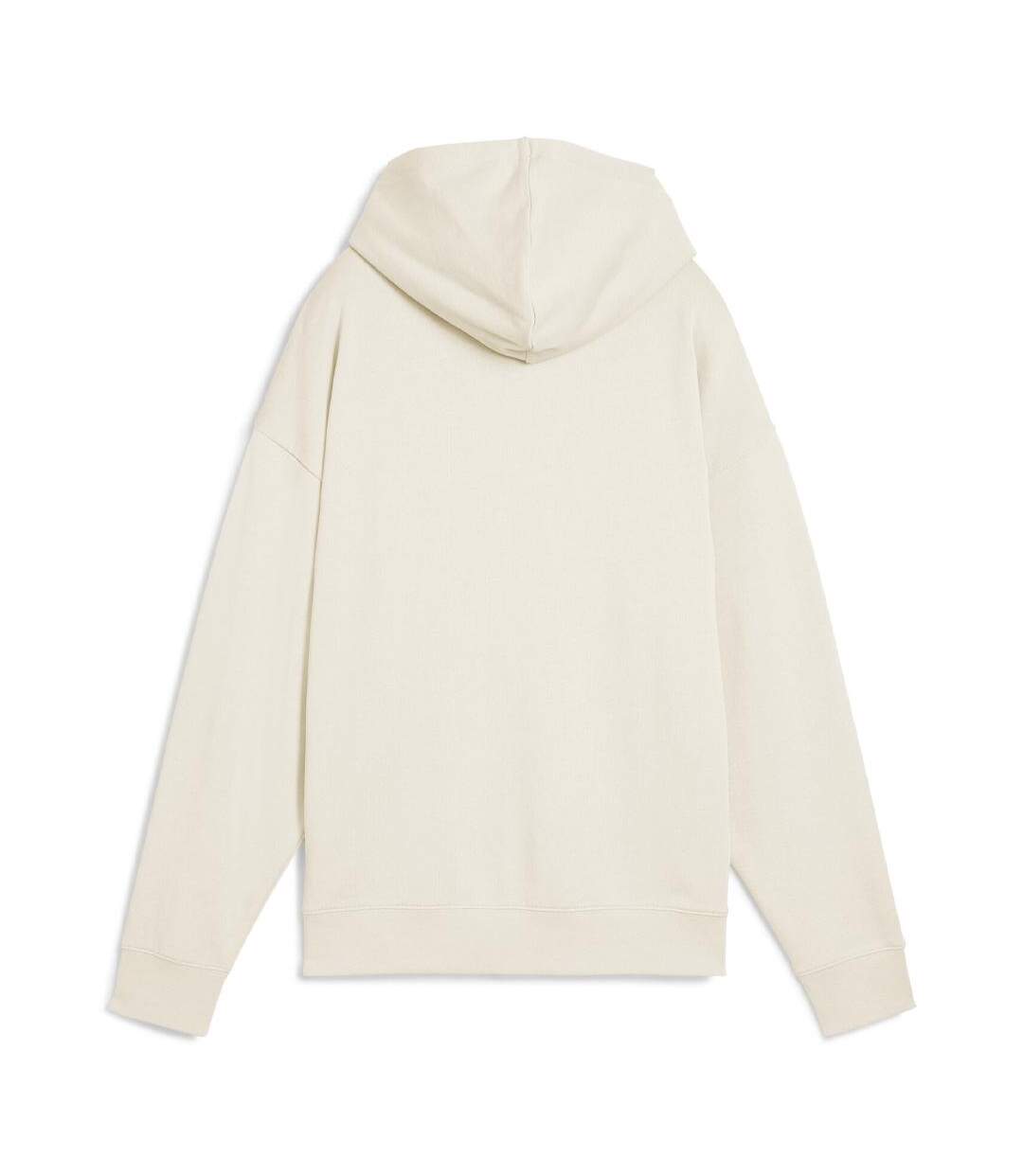 Sweat capuche blanc femme puma elevated comfort-2