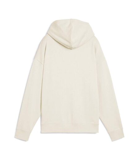 Sweat capuche blanc femme puma elevated comfort